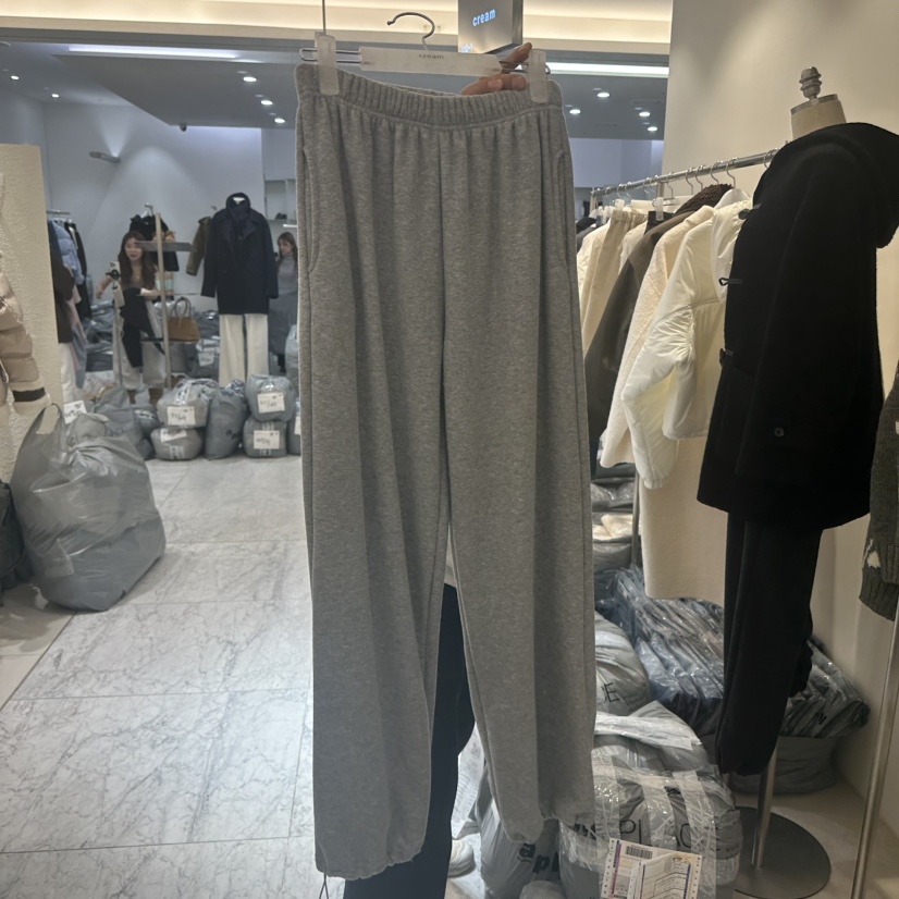 CREAM-P東大門㊣直郵女裝新款職業推薦真品人氣時尚休閑褲CREAM-P休閑褲圖色3灰色