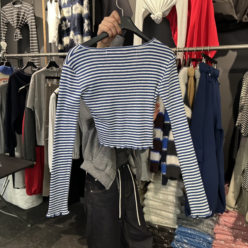 ELF-L東大門㊣直郵女士新款人氣推薦休閑熱賣時尚職業長袖T恤PROJECT ELF/ELF-L長袖T恤