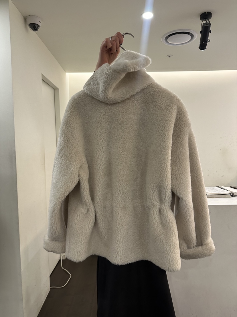 YOUR-P東大門㊣實拍女裝新品人氣熱賣推薦真品短款大衣含圍巾YOUR-P短款大衣