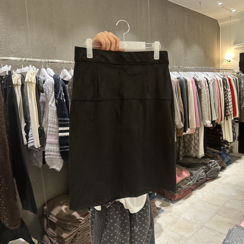 MIXXIN東大門㊣代購女裝新款真品推薦休閑半身裙中短裙麂皮MIXXIN半身裙/中短裙圖色2