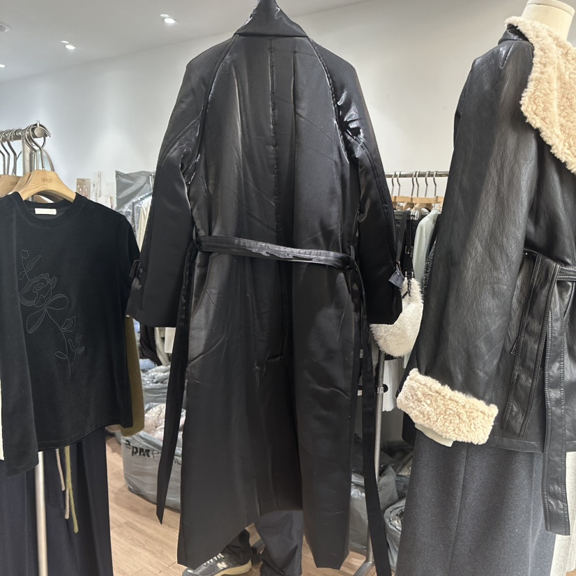 LEWIN東大門㊣代購女士新品職業推薦時尚人氣休閑真品長款風衣LEWIN長款風衣