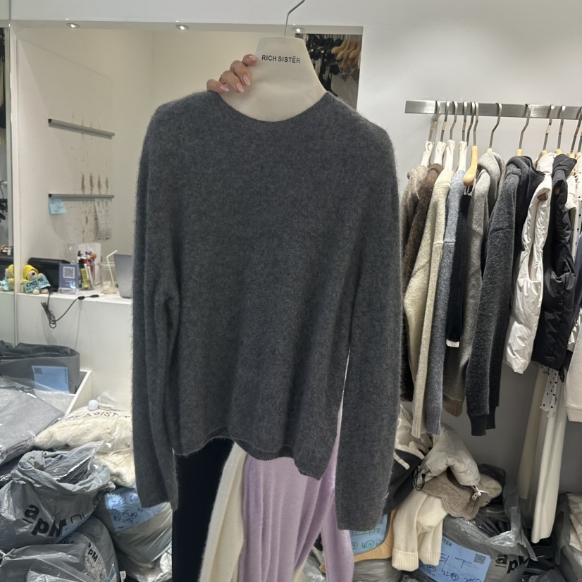RICH SISTER東大門㊣直郵女士新款職業推薦真品25秋冬針織衫RICH SISTER針織衫圖色3