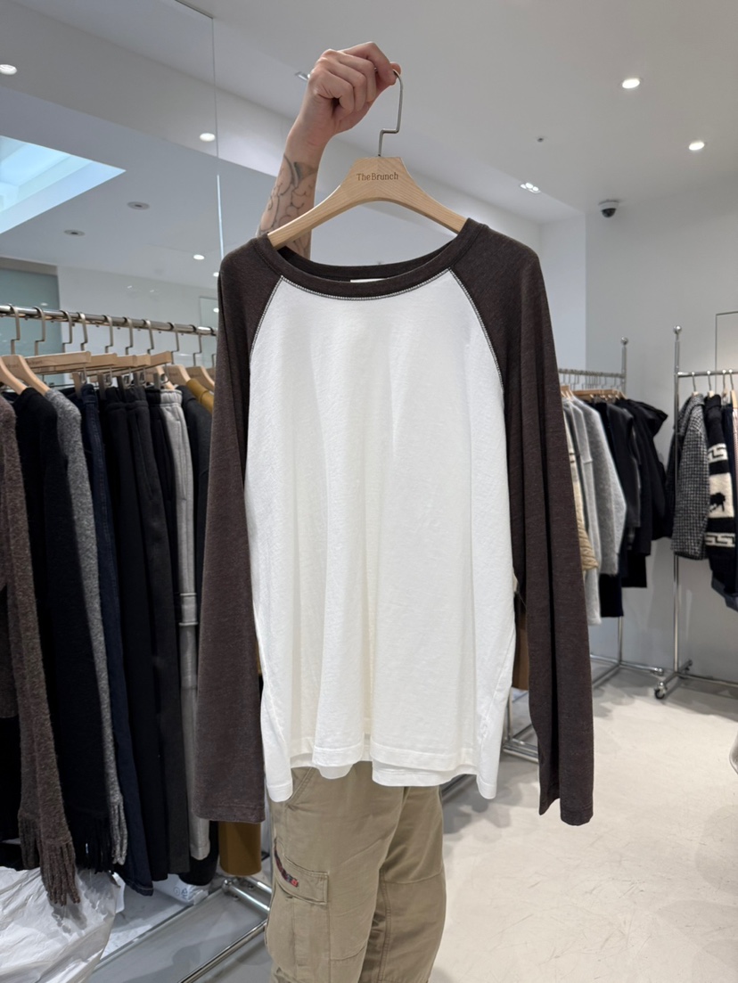 THE BRUNCH韓國代購㊣女裝新款休閑真品時尚熱賣人氣長袖T恤THE BRUNCH長袖T恤圖色1