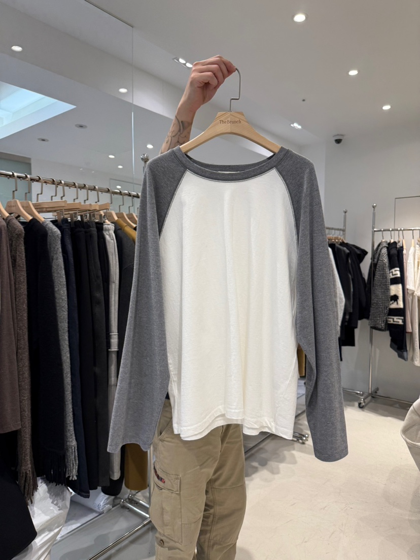 THE BRUNCH韓國代購㊣女裝新款休閑真品時尚熱賣人氣長袖T恤THE BRUNCH長袖T恤圖色2