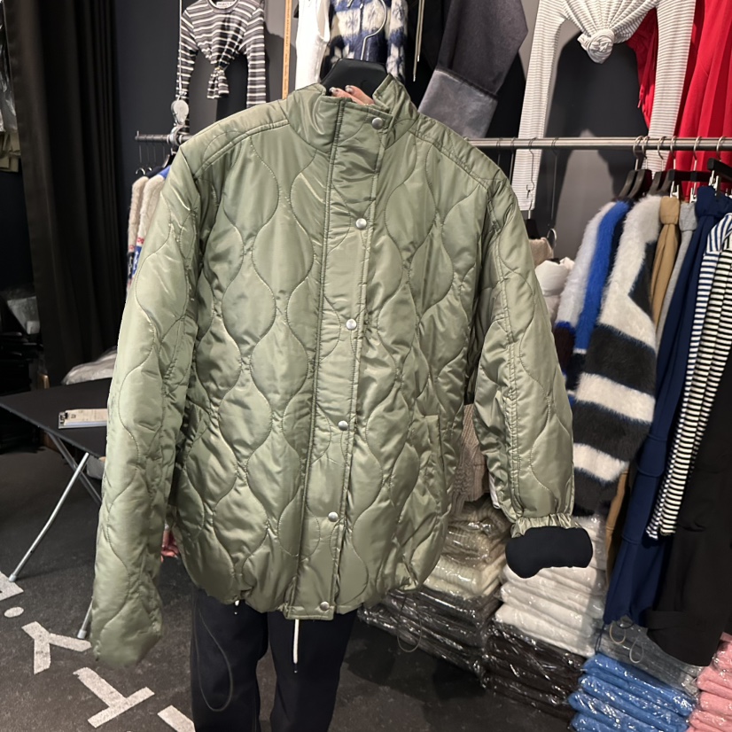 ELF-L東大門㊣實拍女裝新品25秋冬真品時尚休閑短款棉服棉PROJECT ELF/ELF-L短款棉服圖色2