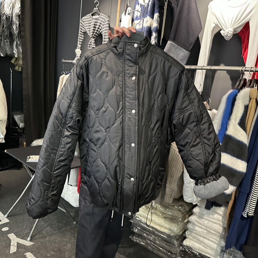 ELF-L東大門㊣實拍女裝新品25秋冬真品時尚休閑短款棉服棉PROJECT ELF/ELF-L短款棉服圖色3