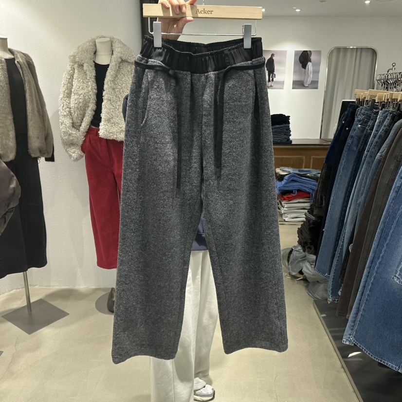 ACKER東大門㊣實拍女士新品時尚真品25秋冬推薦職業休閑褲羊毛ACKER休閑褲圖色2