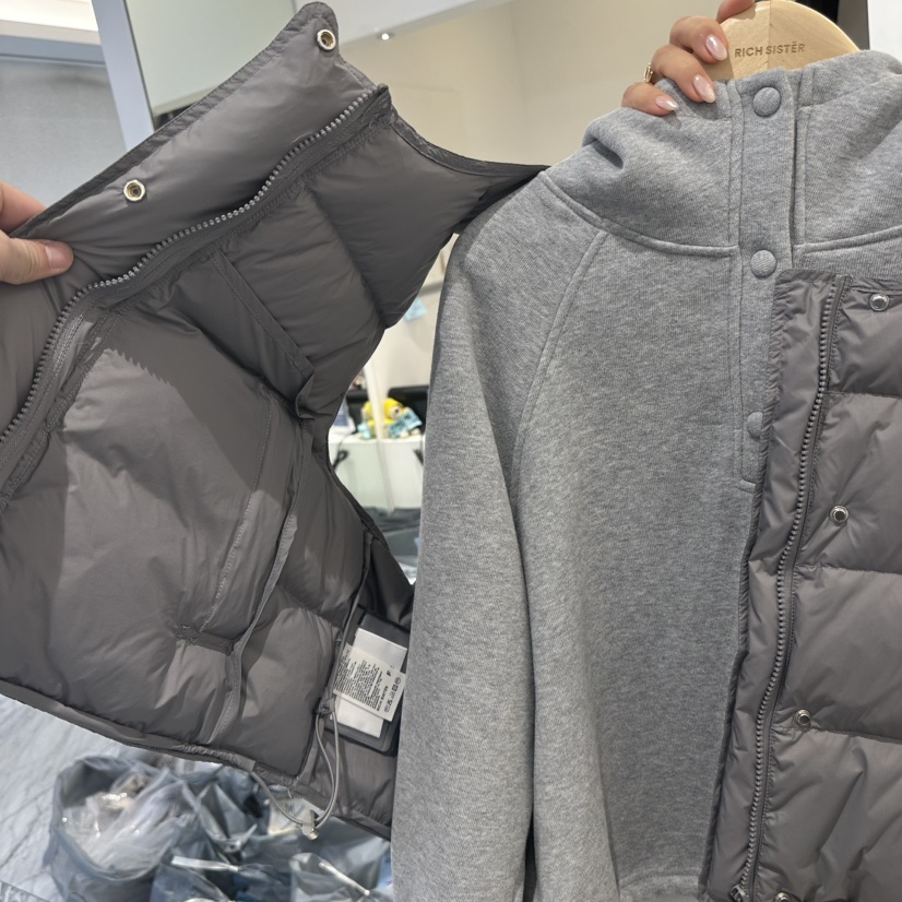 RICH SISTER東大門㊣實拍女士新款25秋冬職業套裝兩件套鴨絨RICH SISTER套裝