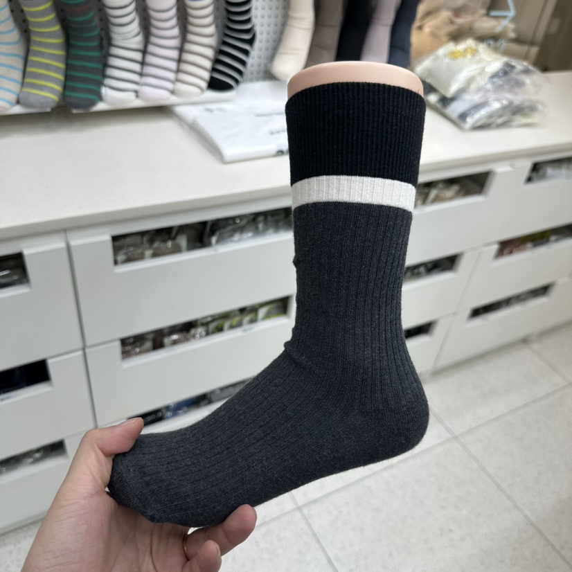 AILEEN東大門㊣直郵女裝新品25秋冬休閑職業真品時尚人氣襪子LEJUNEV襪子圖色8