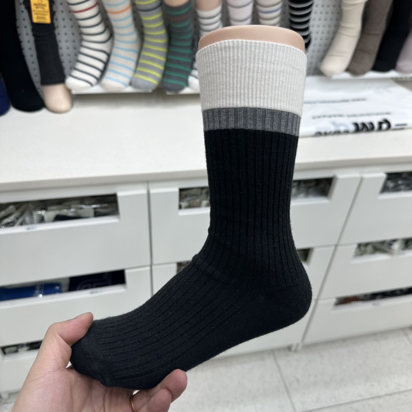 AILEEN東大門㊣直郵女裝新品25秋冬休閑職業真品時尚人氣襪子LEJUNEV襪子圖色10