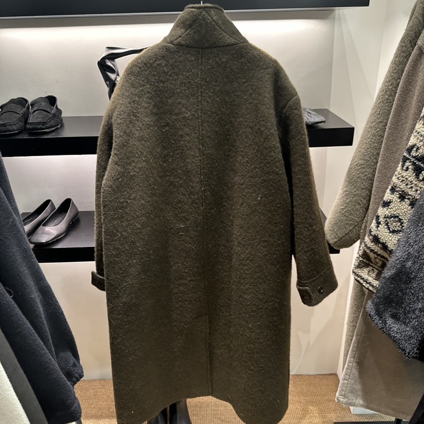 FEBRUARY 11東大門㊣直郵女裝新款25秋冬職業時尚中長款大衣FEBRUARY 11中長款大衣