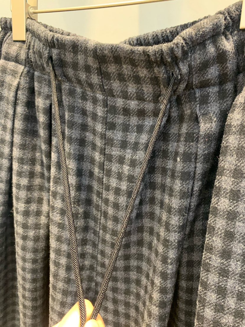 THE SIL東大門㊣直郵女士新款25秋冬時尚真品休閑休閑褲格紋THE SIL/1 2ILLY休閑褲
