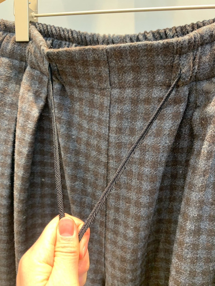 THE SIL東大門㊣直郵女士新款25秋冬時尚真品休閑休閑褲格紋THE SIL/1 2ILLY休閑褲