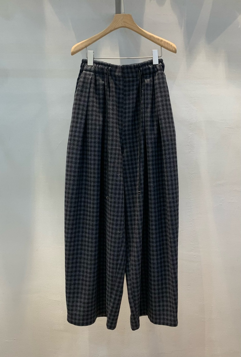 THE SIL東大門㊣直郵女士新款25秋冬時尚真品休閑休閑褲格紋THE SIL/1 2ILLY休閑褲圖色1