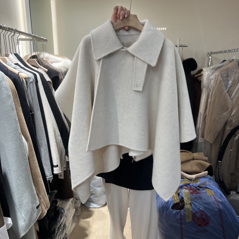 ARCHER東大門㊣直郵女士新款職業人氣時尚熱賣25秋冬短款大衣ARCHER短款大衣圖色1