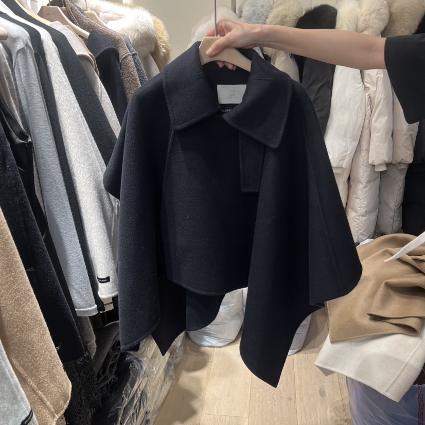 ARCHER東大門㊣直郵女士新款職業人氣時尚熱賣25秋冬短款大衣ARCHER短款大衣圖色3