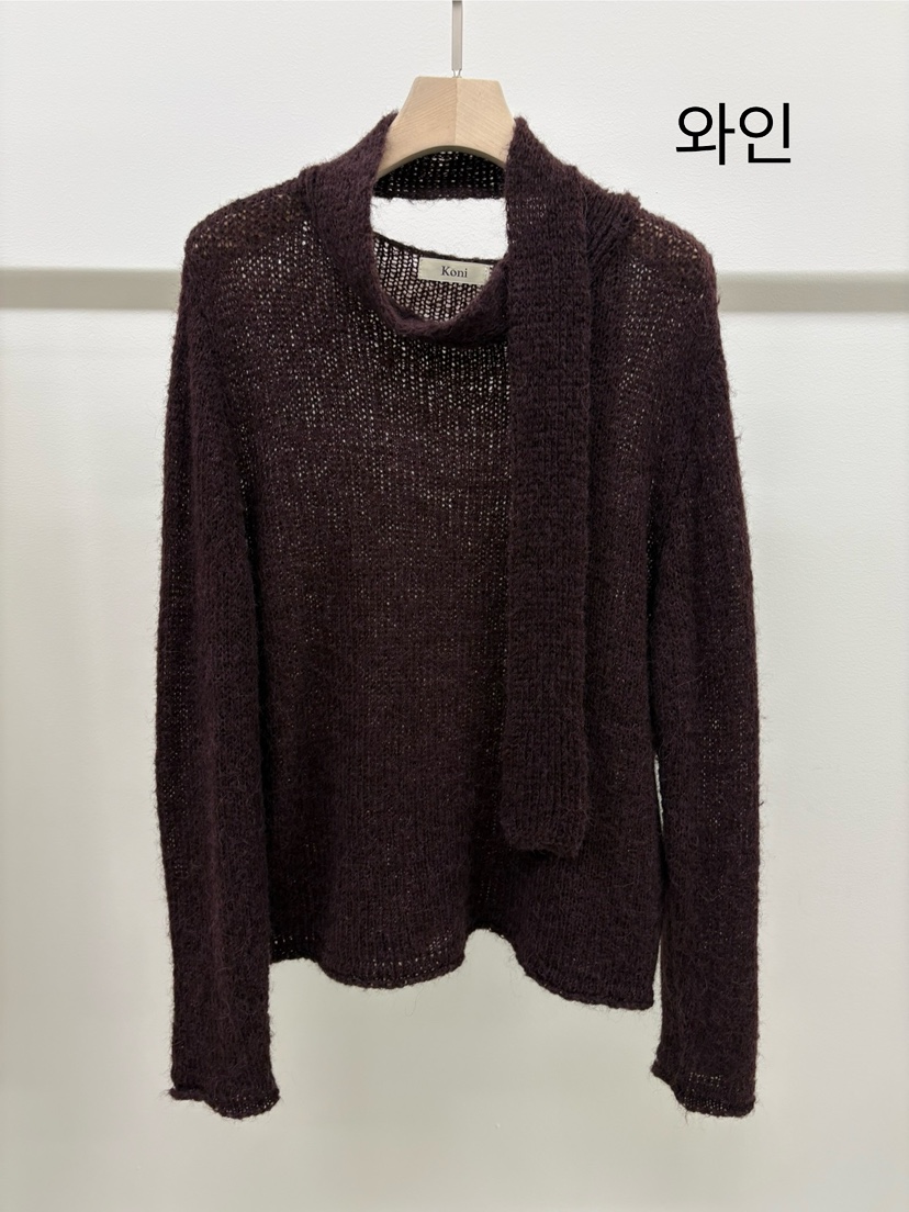 KONI東大門㊣實拍女士新款真品職業熱賣人氣推薦時尚針織衫KONI針織衫圖色2酒紅