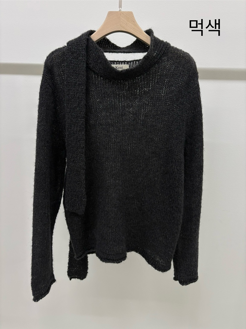 KONI東大門㊣實拍女士新款真品職業熱賣人氣推薦時尚針織衫KONI針織衫圖色5墨色