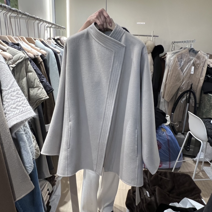 ARCHER東大門㊣代購女士新品人氣推薦熱賣時尚休閑短款大衣ARCHER短款大衣