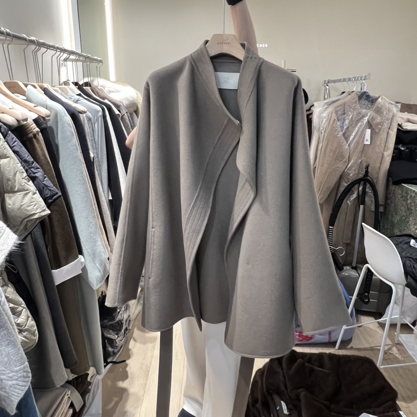 ARCHER東大門㊣代購女士新品人氣推薦熱賣時尚休閑短款大衣ARCHER短款大衣圖色3