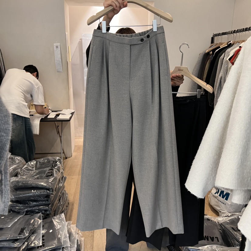 LA MAGIE FEMME東大門㊣代購女士新款人氣職業真品休閑褲Lamagie Femme休閑褲圖色2