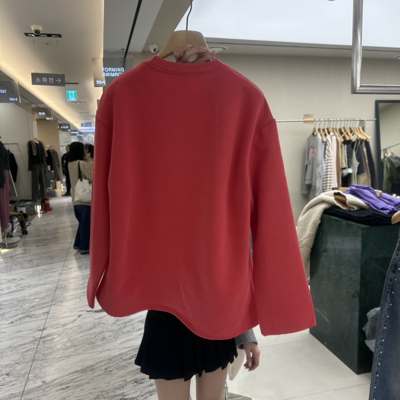 FORMING-P韓國代購㊣女士新品人氣熱賣25秋冬推薦長袖T恤加絨FORMING-P長袖T恤