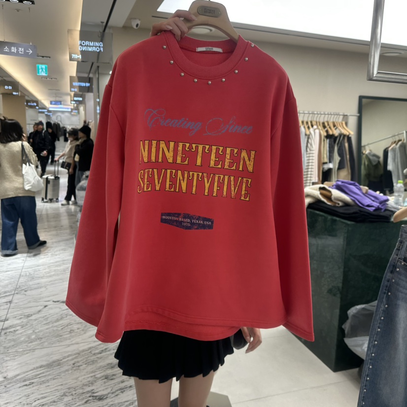 FORMING-P韓國代購㊣女士新品人氣熱賣25秋冬推薦長袖T恤加絨FORMING-P長袖T恤圖色1