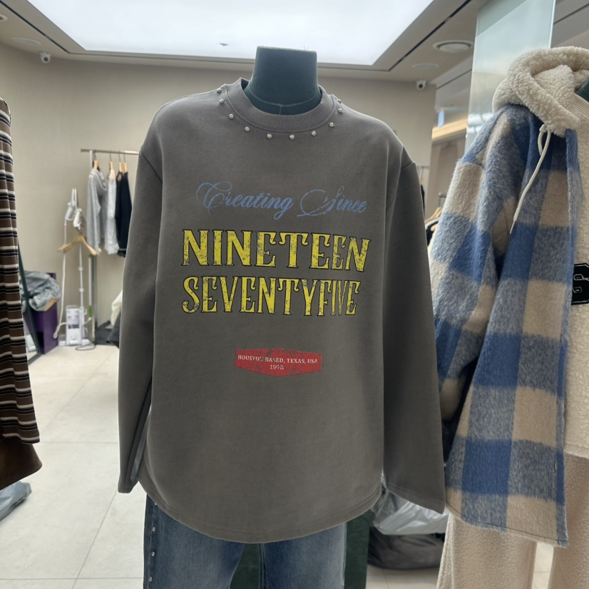 FORMING-P韓國代購㊣女士新品人氣熱賣25秋冬推薦長袖T恤加絨FORMING-P長袖T恤圖色2