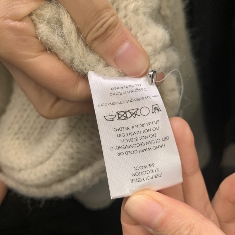 MORE THAN YESTERDAY/LOVE YOU SO MUCH韓國代購㊣女士新品25秋冬針織衫高領LYSM/MORE THAN YESTERDAY針織衫