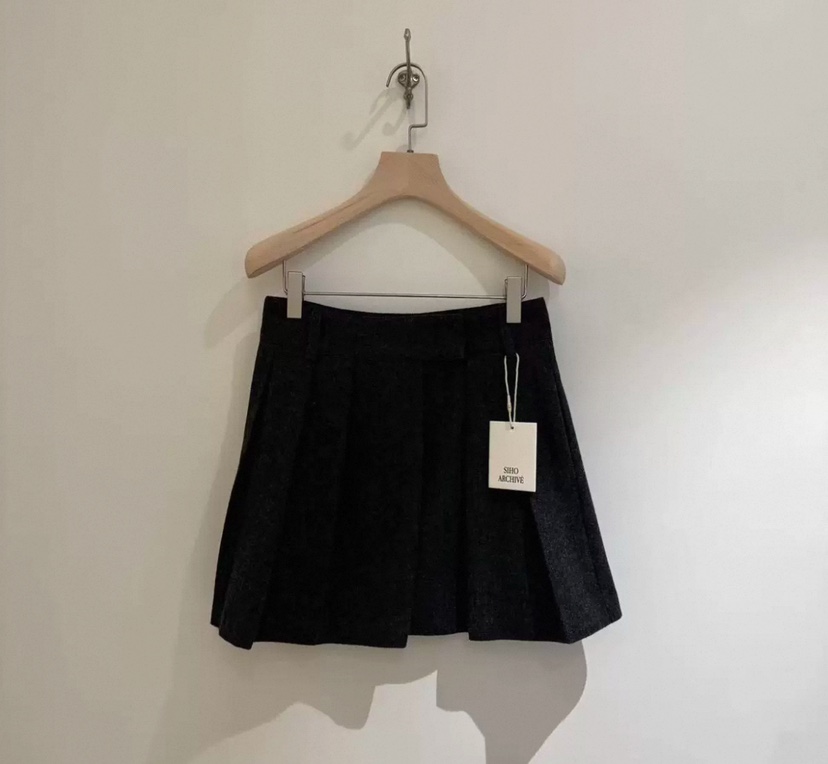 SIHO ARCHIVE韓國直郵㊣女士新款時尚休閑職業短裙百褶褶裙SIHO ARCHIVE短裙圖色2