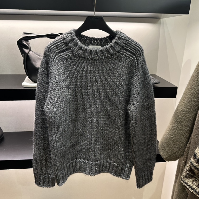 FEBRUARY 11韓國代購㊣女士新品熱賣時尚休閑人氣毛衣羊毛FEBRUARY 11毛衣圖色2