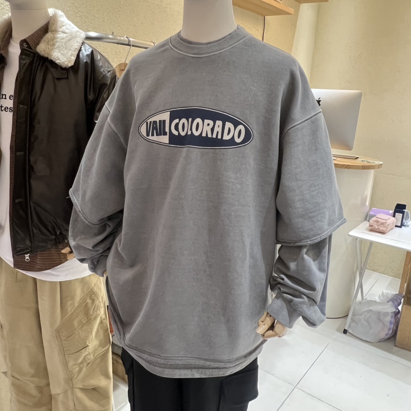 LOBBY東大門㊣代購女裝新品25秋冬休閑熱賣職業T恤男女同款LOBBYT恤圖色1