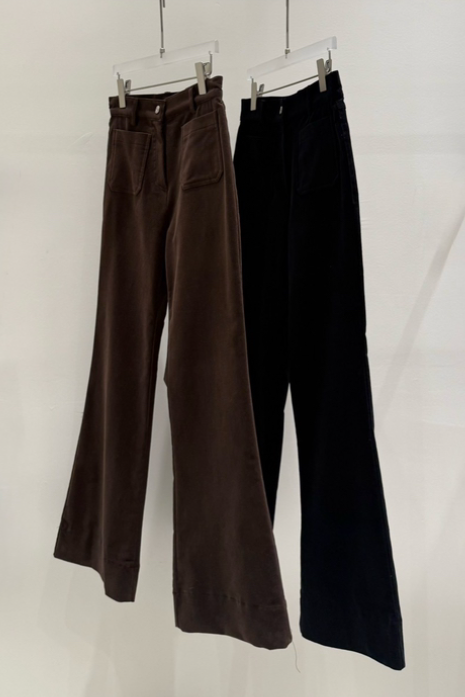 JANIE/NIA東大門㊣直郵女士新品真品職業休閑休閑褲燈芯絨JANIE/NIA休閑褲圖色2左二色