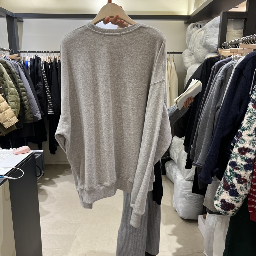 SELF SERVICE韓國代購㊣女裝新品25秋冬人氣衛衣馬海毛加絨SELF SERVICE衛衣