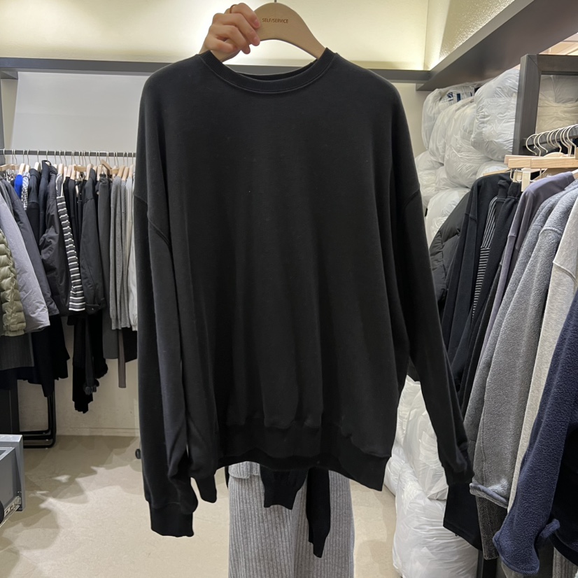 SELF SERVICE韓國代購㊣女裝新品25秋冬人氣衛衣馬海毛加絨SELF SERVICE衛衣圖色3