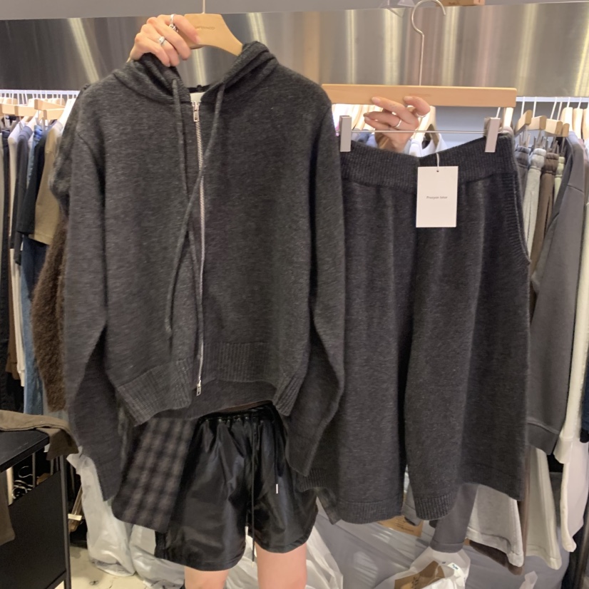 BANY ANCO東大門㊣代購女士新品休閑真品時尚套裝套裝連帽BANY ANCO套裝圖色2