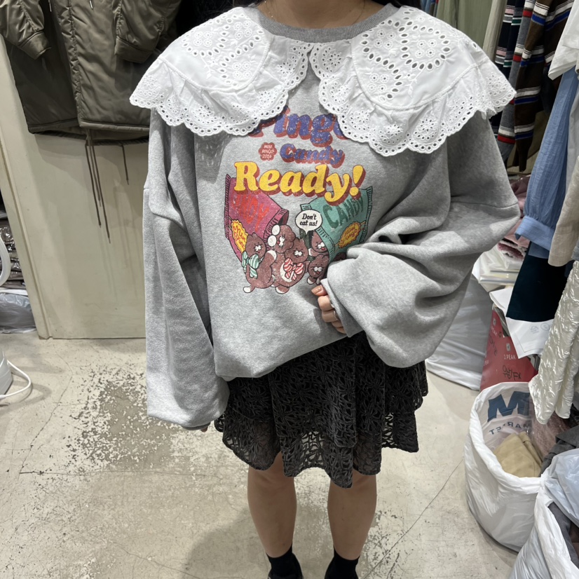 J PEAK/BY FLOW韓國直郵㊣女士新品時尚真品職業衛衣加絨J PEAK衛衣圖色1