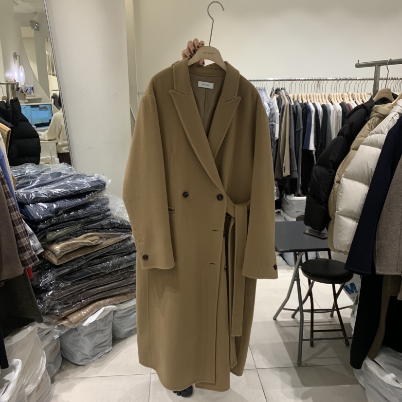 NAVYBURST東大門㊣直郵女士新品25秋冬休閑真品熱賣中長款大衣NAVY BURST中長款大衣圖色1