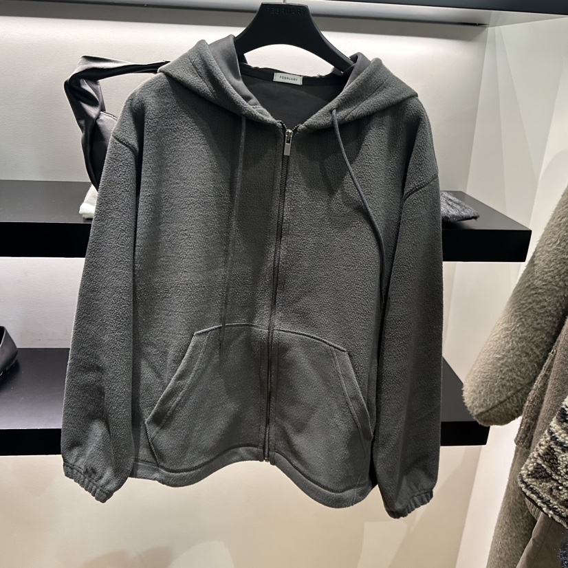 FEBRUARY 11東大門㊣實拍女裝新品人氣時尚真品職業25秋冬衛衣FEBRUARY 11衛衣圖色2