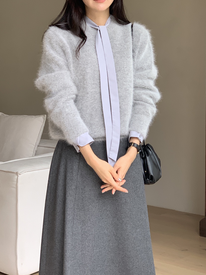 ANDYOUBROWN東大門㊣代購女士新品25秋冬真品職業休閑人氣毛衣ANDYOUBROWN毛衣