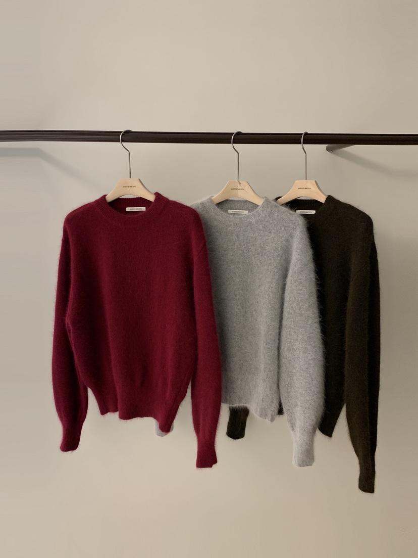 ANDYOUBROWN東大門㊣代購女士新品25秋冬真品職業休閑人氣毛衣ANDYOUBROWN毛衣圖色3左三色