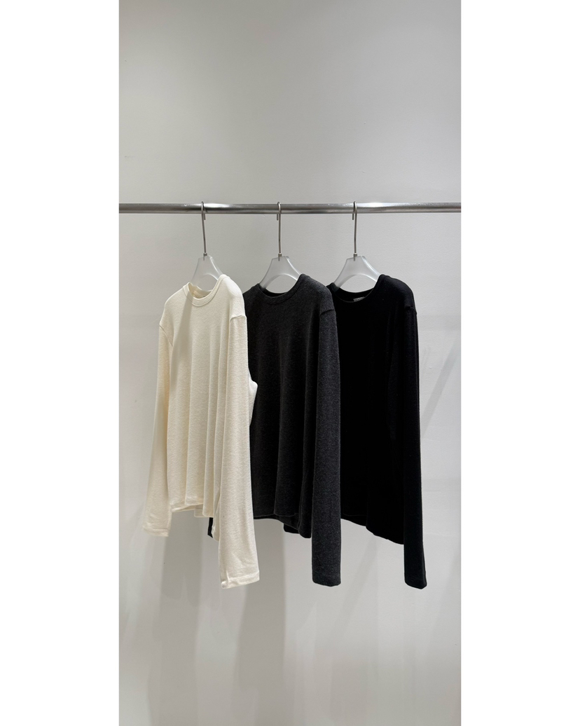 JANIE/NIA東大門㊣直郵女裝新品熱賣真品休閑推薦長袖T恤羊毛JANIE/NIA長袖T恤