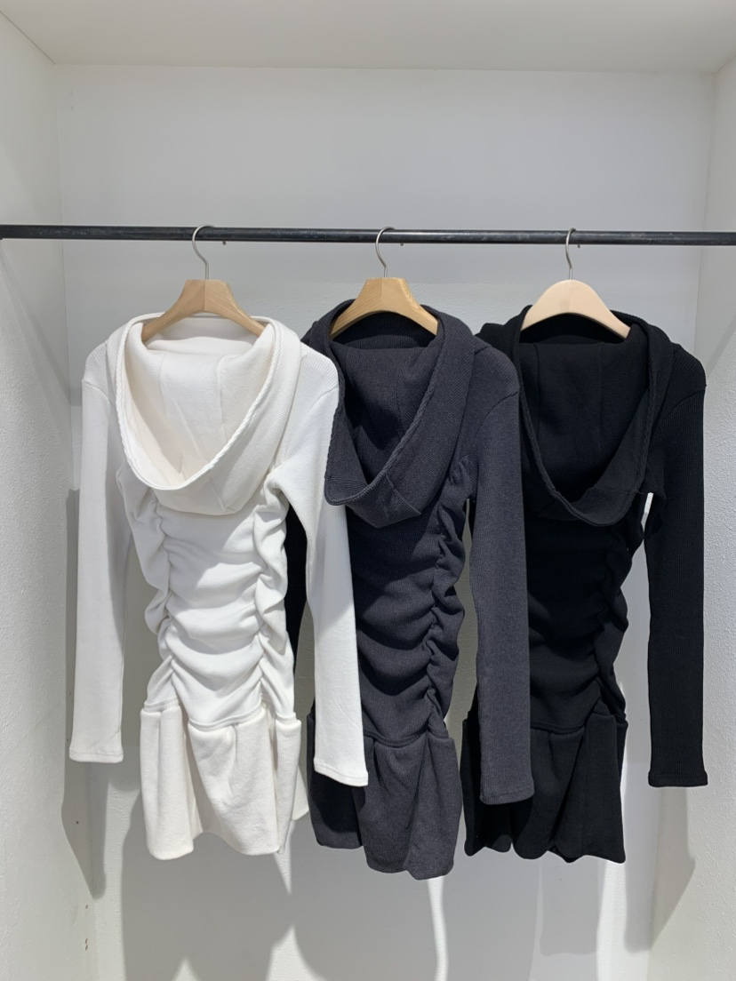 IR BIEN/BIENBIEN東大門㊣實拍女士新品職業時尚連衣裙褶皺IR BIEN/BIENBIEN連衣裙