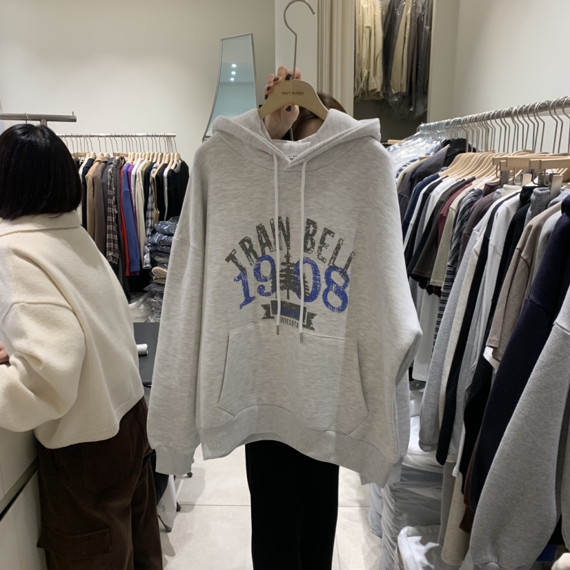 NAVYBURST韓國直郵㊣女裝新款25秋冬人氣時尚真品推薦衛衣加絨NAVY BURST衛衣圖色1