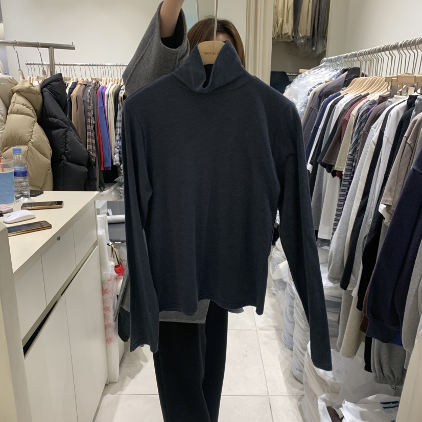 NAVYBURST東大門㊣直郵女裝新款休閑人氣熱賣25秋冬長袖T恤NAVY BURST長袖T恤圖色3