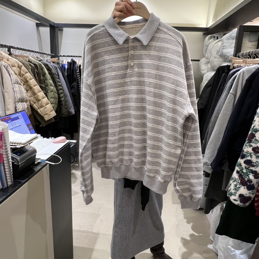 SELF SERVICE東大門㊣直郵女裝新款熱賣25秋冬真品衛衣加絨SELF SERVICE衛衣圖色3