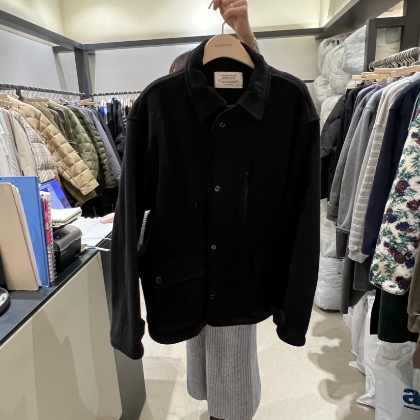 SELF SERVICE東大門㊣代購女士新款熱賣真品推薦職業夾克羊毛SELF SERVICE夾克圖色3