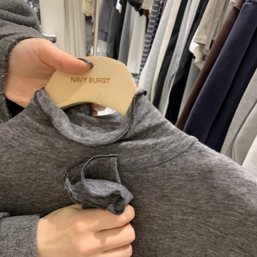 NAVYBURST韓國直郵㊣女士新款人氣時尚推薦真品休閑長袖T恤NAVY BURST長袖T恤