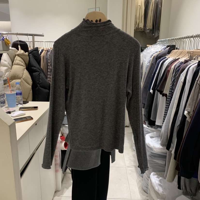 NAVYBURST韓國直郵㊣女士新款人氣時尚推薦真品休閑長袖T恤NAVY BURST長袖T恤