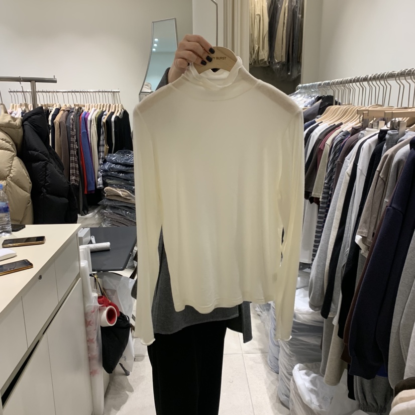 NAVYBURST韓國直郵㊣女士新款人氣時尚推薦真品休閑長袖T恤NAVY BURST長袖T恤圖色1